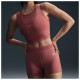 Nike Γυναικείο σορτς-κολάν Pro Mid-Rise 3'' Mesh-Paneled Shorts